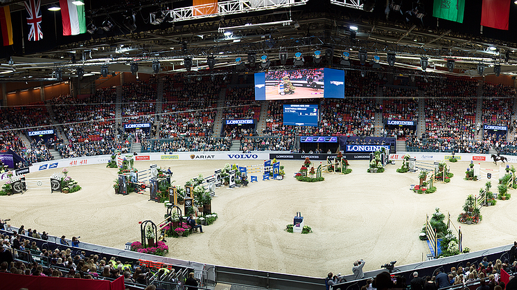 ​Dubbla världscupfinaler för Gothenburg Horse Show även 2019