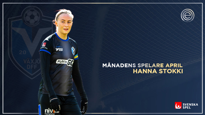 Hanna Stokki är månadens spelare i Elitettan