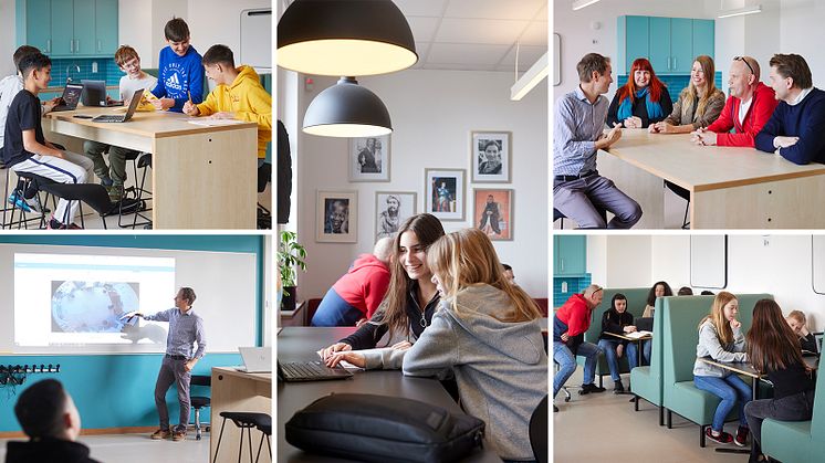 Fallstudien genomfördes i ett ämnesrum på Toftanässkolan i Malmö, där fyra klasser i åk 7 deltog.