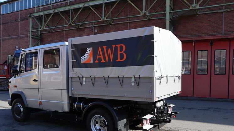 At bauma BPW will be presenting the options available for conversion with the eTransport electric drive axle on the AWB Köln company’s Mercedes-Benz Vario with special bodywork.