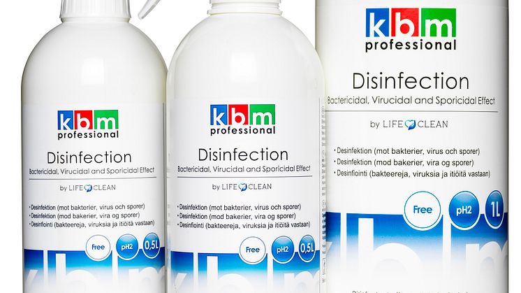 KBM Disinfection by LifeClean