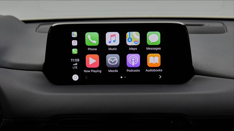Mazda lanserer støtte for Apple CarPlay
