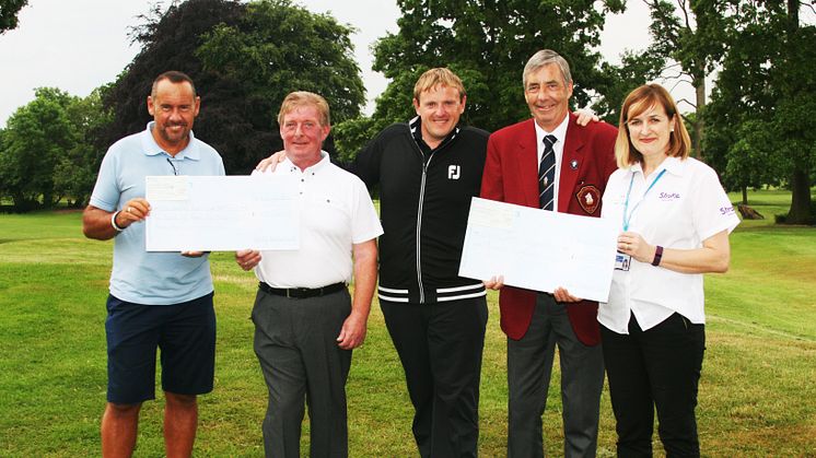 ​Upton By Chester Golf Club raises £2,000 for the Stroke Association