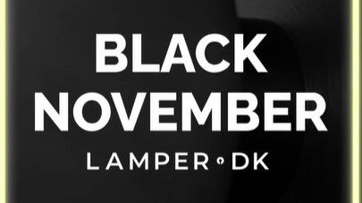 Black november - Lamper.dk