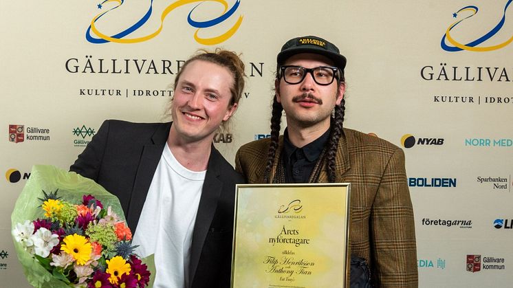 Årets nyföretagare: Filip Henriksson och Anthony Tian – Fat Tony's