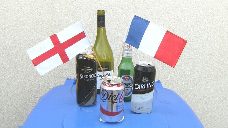 Say ‘cheers’ to recycling at the Euro footie finals