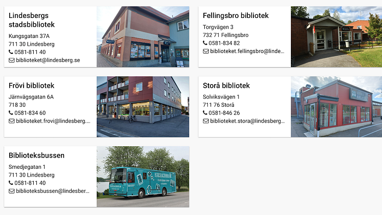 Lindesbergs kommun har tidigare fått bidrag för att öka folkbibliotekens utbud och tillgänglighet.