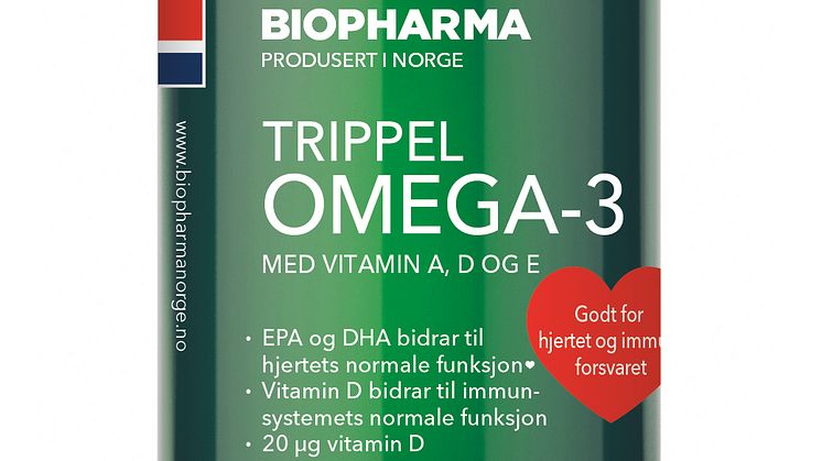 Biopharma Trippel Omega-3