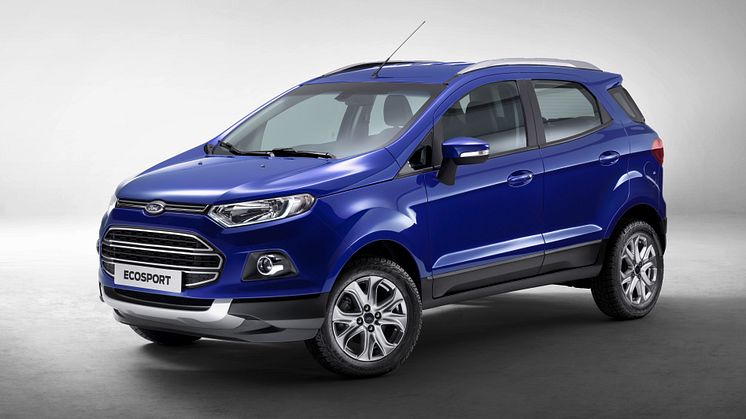 Ford fortsätter bygga ut sitt modellprogram – visar upp hela Tourneo-serien och nya EcoSport på motormässan i Genève