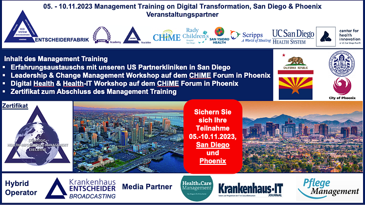 Digital Transformation: Entscheider-Reise 05.-10.11.2023