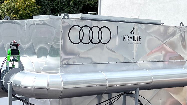 Audi og Krajete filtrerer CO2 fra luften
