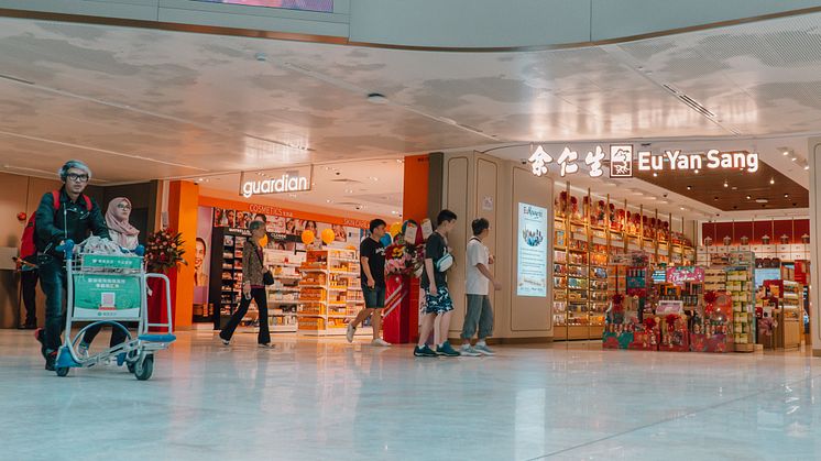 T2 public shops - Guardian & Eu Yan Sang
