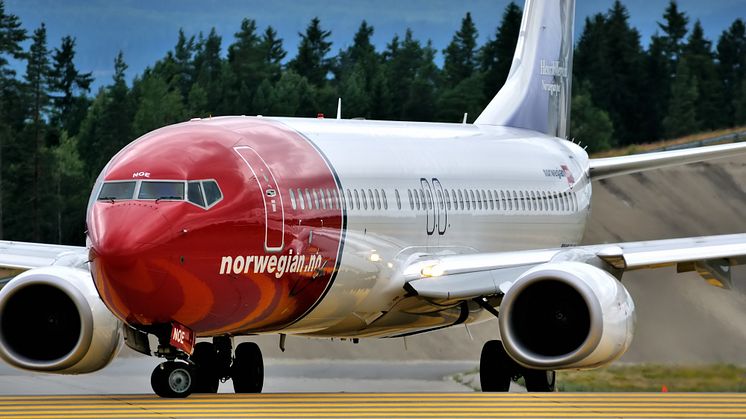 Norwegian er Sveriges bedste flyselskab
