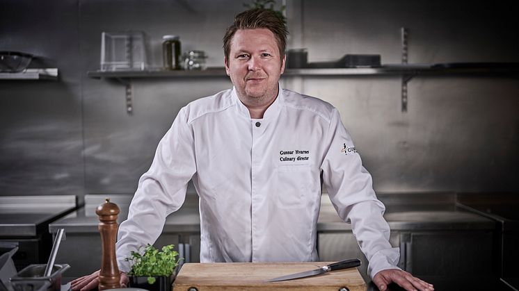 Gunnar Hvarnes blir ny Culinary Director i Compass Group Norge AS. FOTO: Tom Haga.