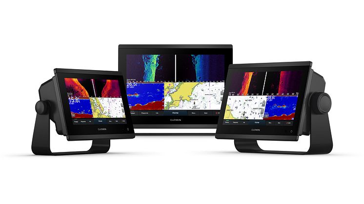 Die neue GPSMAP Kartenplotter-Serie ist in 7-, 9- und 12-Zoll großen Bildschirmen erhältlich