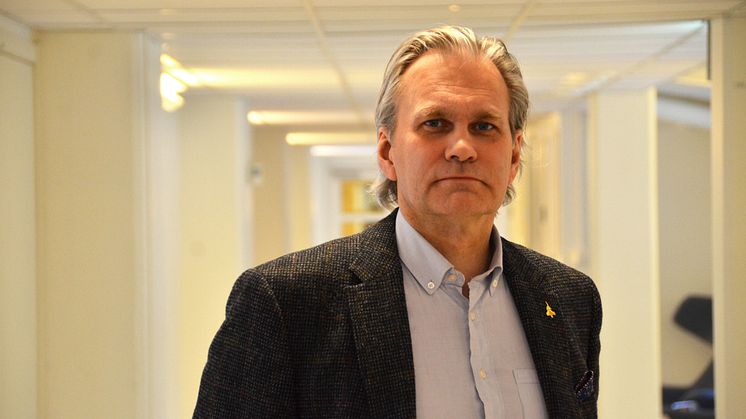 Michael Nilsson, projektledare vid Centrum för distansöverbryggande teknik på Luleå tekniska universitet.