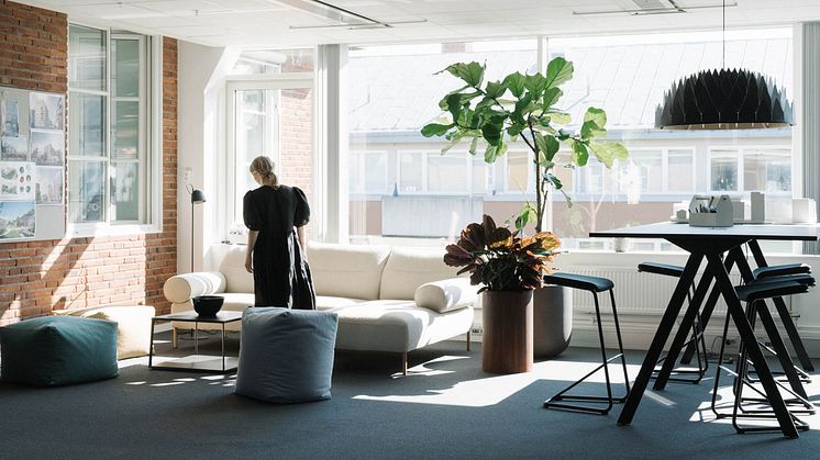 Liljewalls Stockholmskontor har fått fler sociala ytor. Foto: Anna Kristinsdóttir