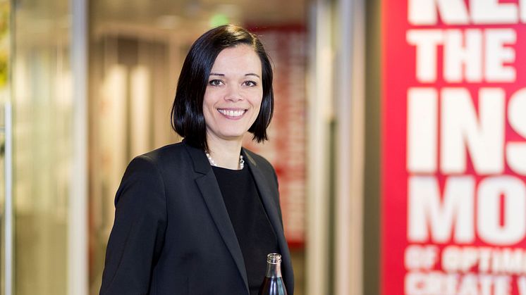 Evelyne De Leersnyder wird ab 1. April 2023 neue Geschäftsführerin der Coca-Cola GmbH in Deutschland
