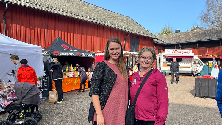 Anna Israelsson och Karin Fällman Stenlund, som arbetar i projektet Smaka på Vindelälven, åkte ner till Värmland för att inspireras. ”Vi planerar för egna smakrundor i projektet” berättar Anna Israelsson. 