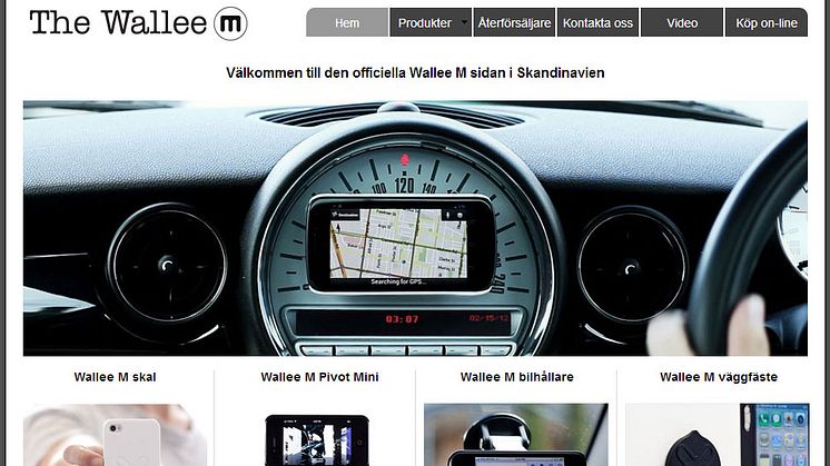 Vendora Nordic lanserar ny officiel sajt för Wallee M