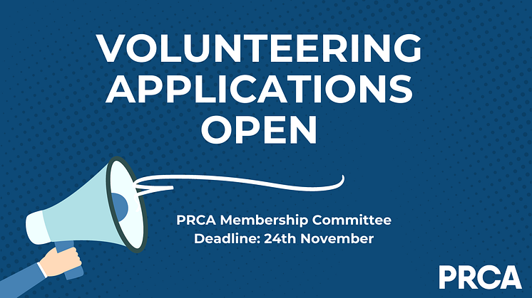Time to Lead: PRCA calls for applications and nominations to its Membership Committee