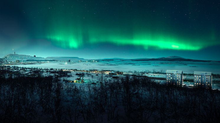 Pressinbjudan: Välkommen till ett annorlunda spadtag för Brf Fjällvyn i Kiruna