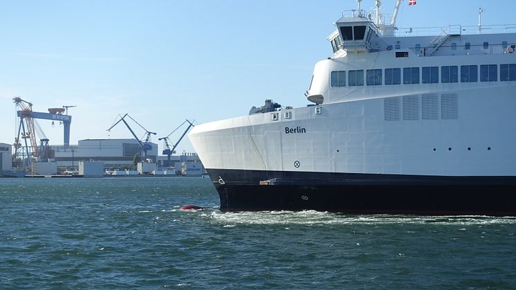 Neues Projekt zur Optimierung der Be- und Entladeprozesse der Scandlines Hybrid-Fähren im Rostocker Fährhafen.