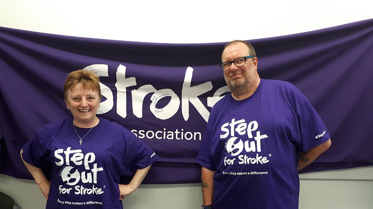 Survivors take a Step Out for Stroke in Scunthorpe