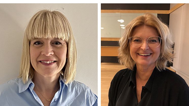 Från vänster: Katja Ligneman blir ny kommunikationsdirektör och Ann-Kristin Blomberg blir ny HR-direktör i Trelleborgs kommun.