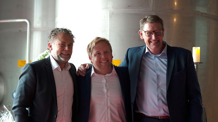 Lars Rosell, Christian Lindell, Johan Brandberg Arlanda 2018