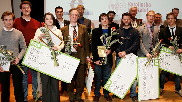 De tio bästa affärsidéerna i Venture Cup Öst prisade!