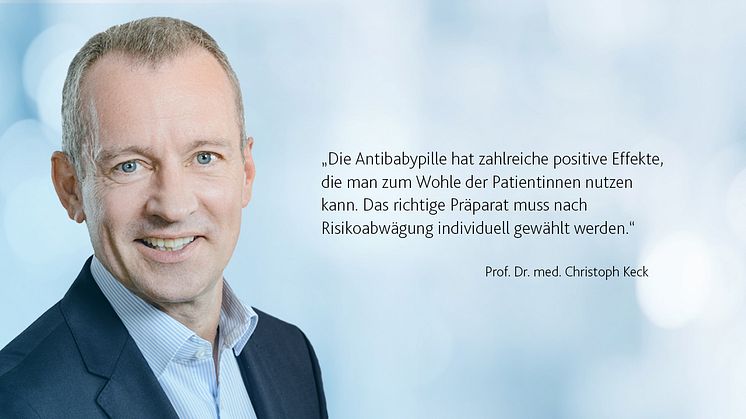 Prof. Christoph Keck im änd-Interview zur Risikobewertung der Antibabypille