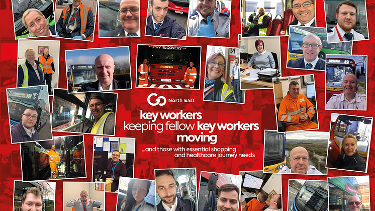 Go North East’s unsung bus drivers and support teams praised by fellow key workers 