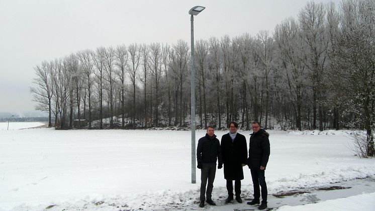 „Klimaschutz pur“ in Hirschau: Erstes Pilotprojekt in der Oberpfalz mit intelligenter LED-Straßenbeleuchtung