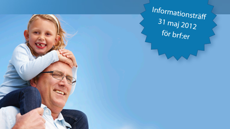 Inbjudan - Informationsträff för brf:er 31 maj i Täby