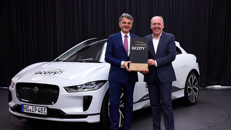 Jaguar I-PACE kåret til Årets Bil i Tyskland 
