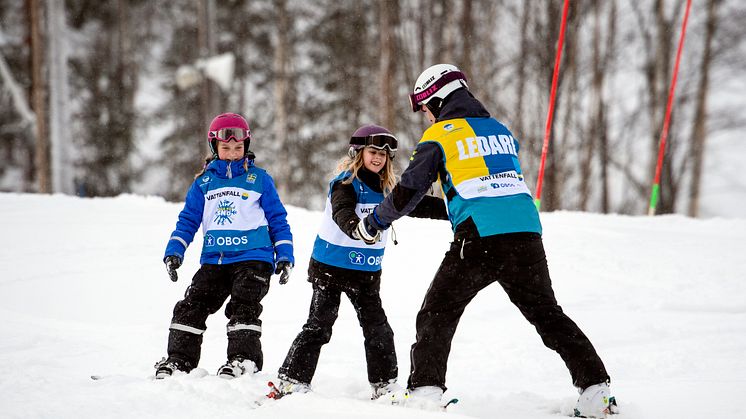 Fjärdeklassare i Bjurholms och Nordmalings kommun får en dag på snö