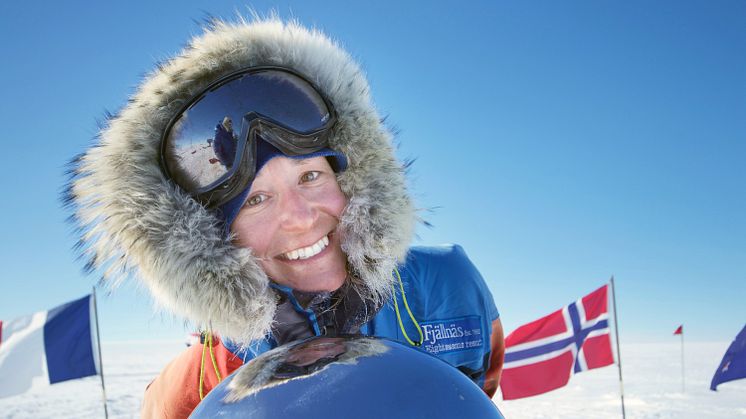 Johanna Davidsson släpper bok om sitt Sydpolsäventyr