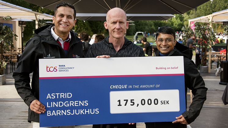 TCS donates money to leading children's hospital and contributes to a better environment for its child patients