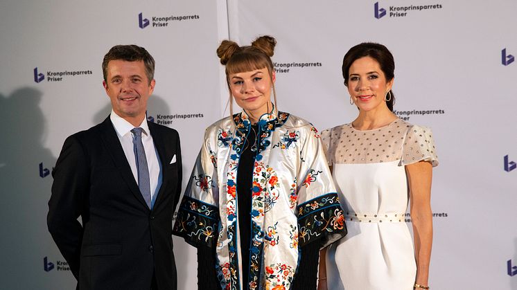 Filminstruktør Annika Berg modtog Kronprinsparrets Kulturelle Stjernedryspris 2018.