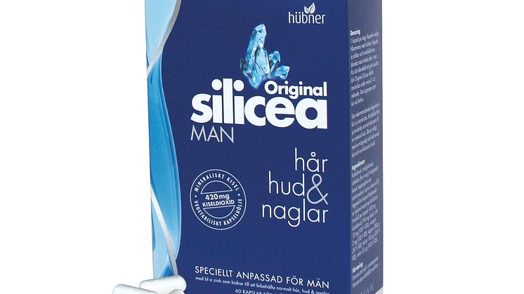 Stort intresse för Original Silicea MAN - bred distribution på apotek och i hälsofack