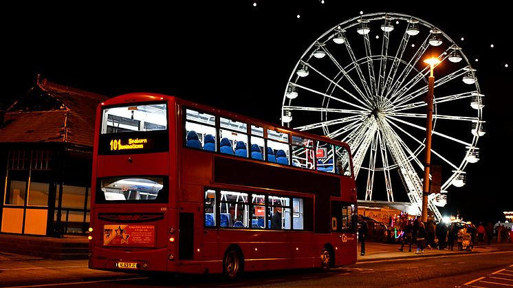Buses for Sunderland Illuminations 2018