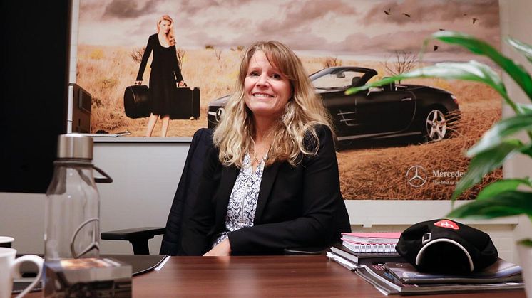 Lena Gustavsson, Key Account Manager på Upplands Motor.