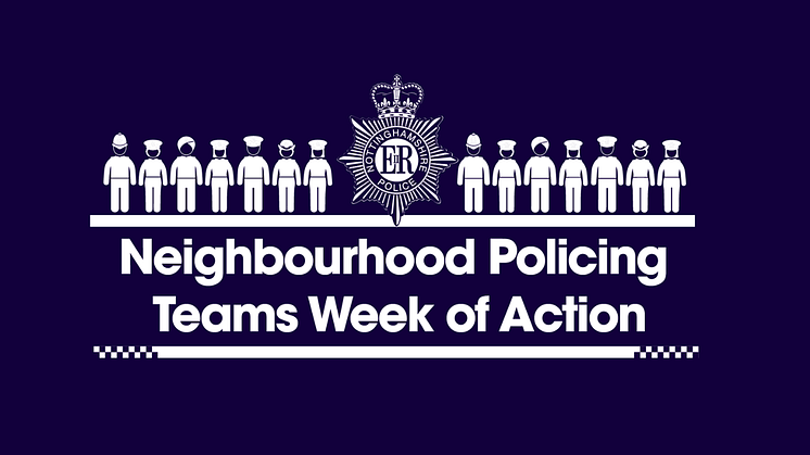 Shining a light on Neighbourhood Policing as national Week of Action launched