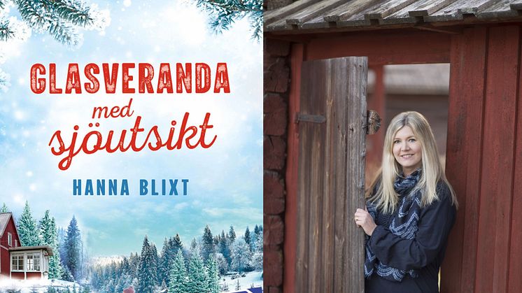 Populära författaren Hanna Blixt släpper sin första vuxenbok — en varm feelgood i ett vintrigt Dalarna