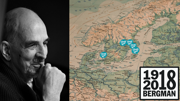 Storyspot firar Ingmar Bergman 100 år med fem storyspots om betydelsefulla platser för regissören.