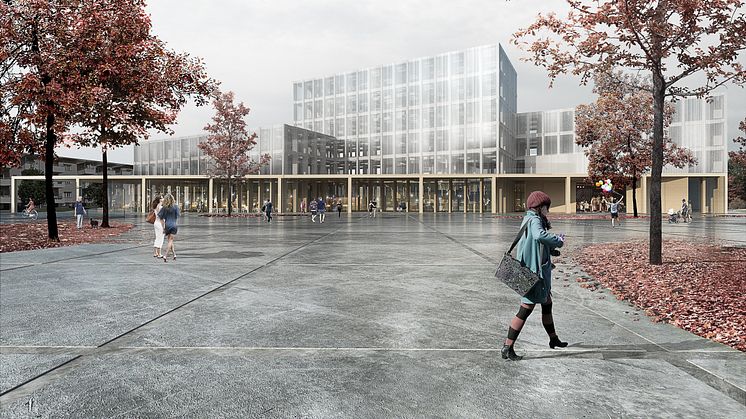 Arkitema wins school competition in  Linköping