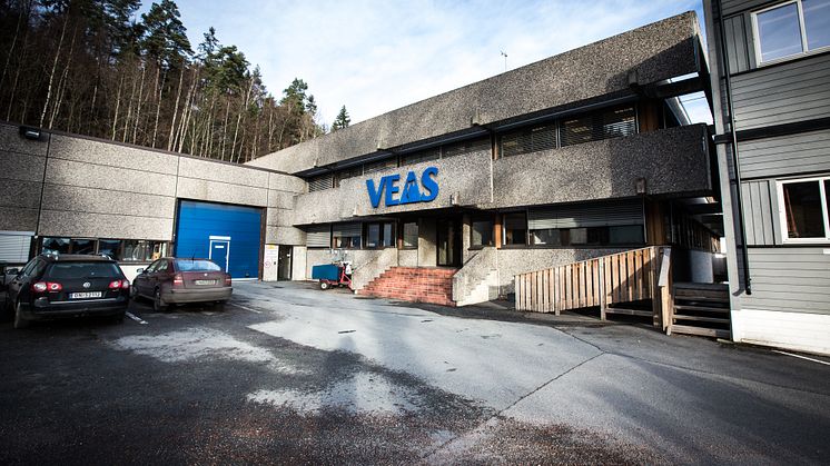 VEAS-anlegget ligger i fjellet på Bjerkås i Asker