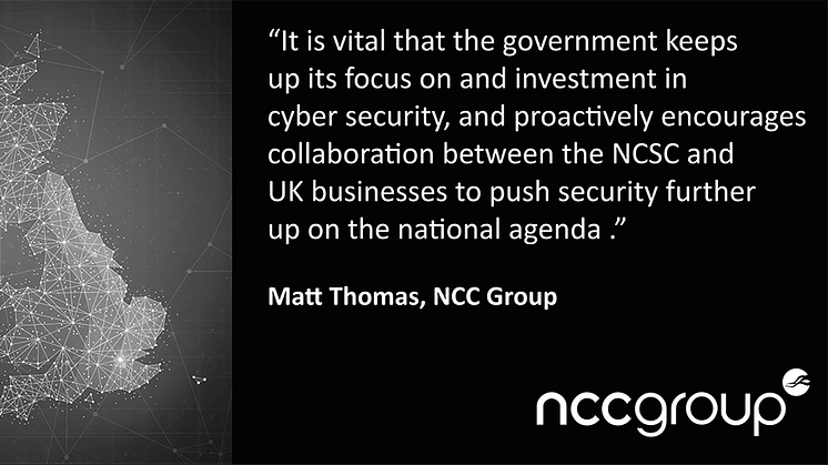 NCC Group encourages UK government to maintain investment in cyber security