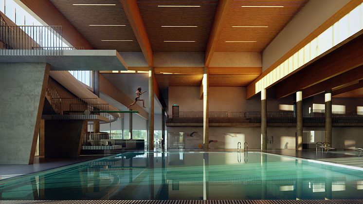 Orkdal folkehelsesenter er verdens første energipositive bade- og fritidsanlegg
